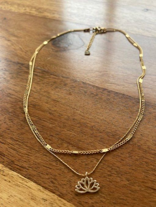 Collier double rang Yogi (sur commande)