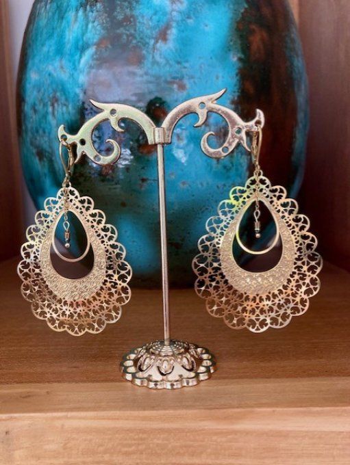 Boucles d'oreilles Gold