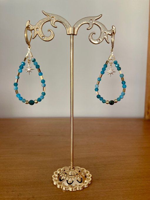 Boucles d'oreilles Bali (sur commande)